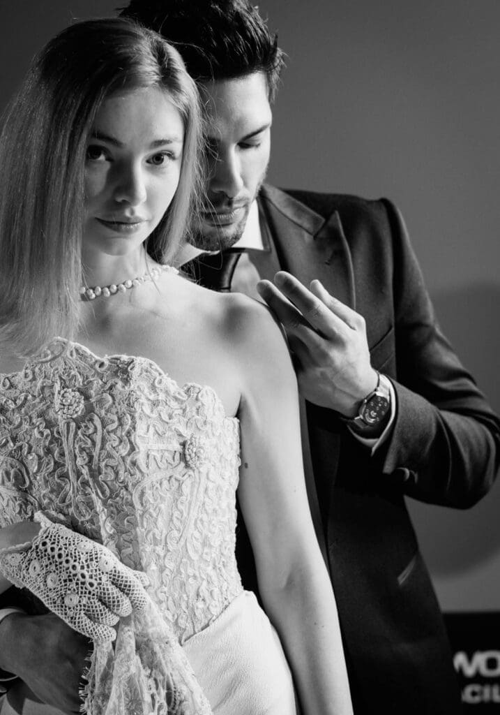 bride and groom Italy wedding day portraits 