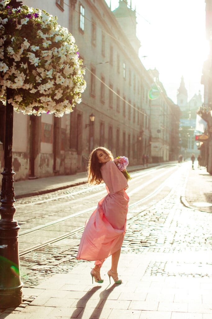 Its not all about the dress, it's how you feel in the dress as we can see here in the west end of Glasgow city