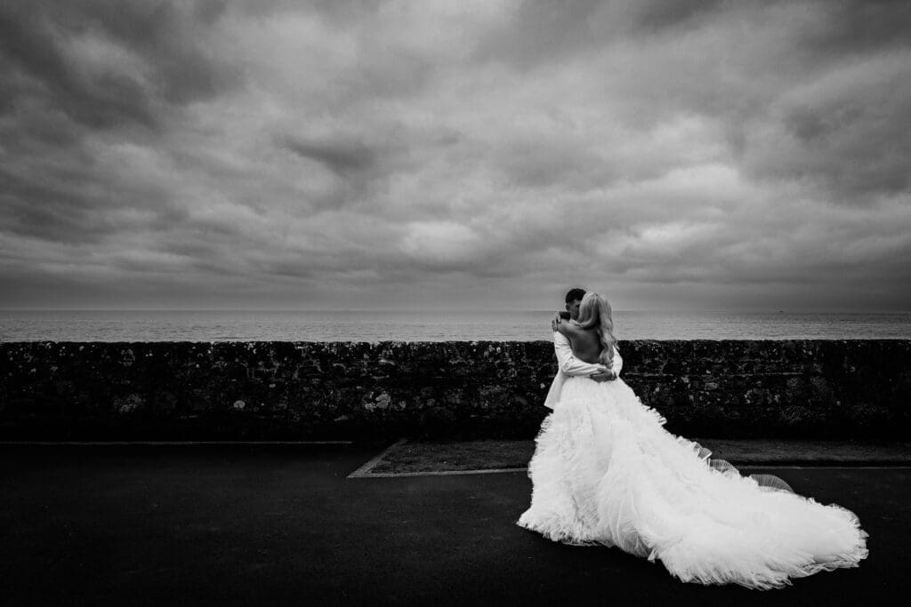 Seamill Hydro wedding photography on the Ayrshire coast