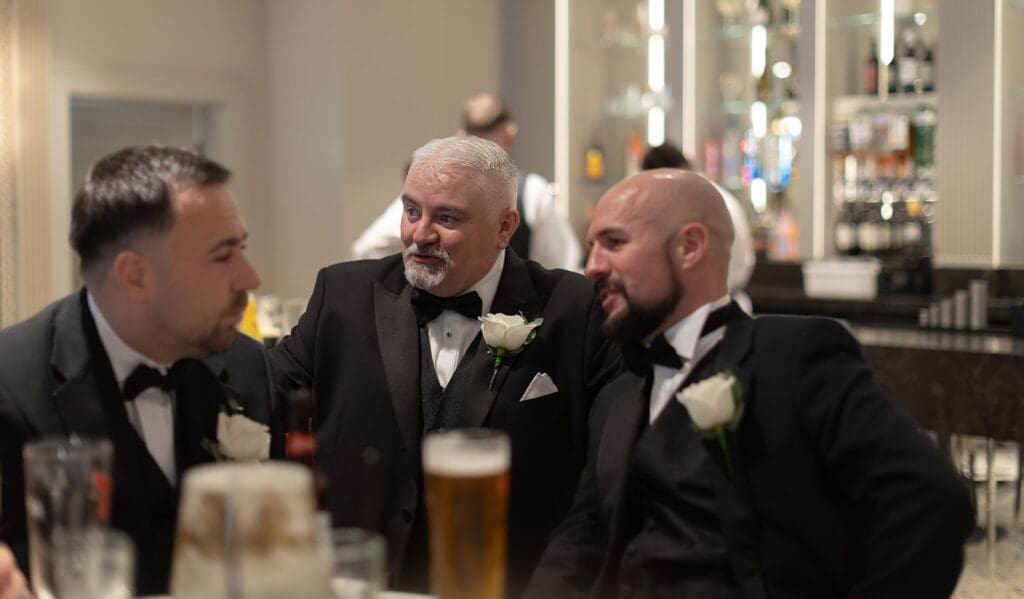 Documentary wedding photographer at Seamill Hydro in Ayrshire