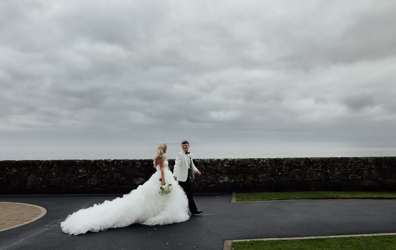 Seamill Hydro wedding photography on the Ayrshire coast